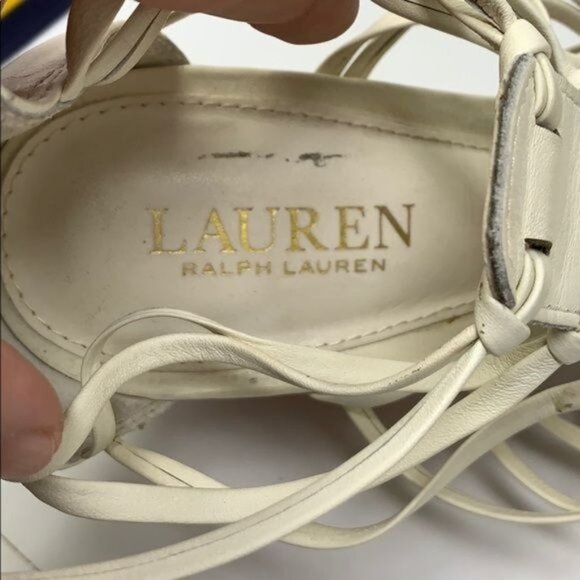 Lauren Ralph Lauren Alexandrea wedge sandals size 9 - Picture 6 of 11